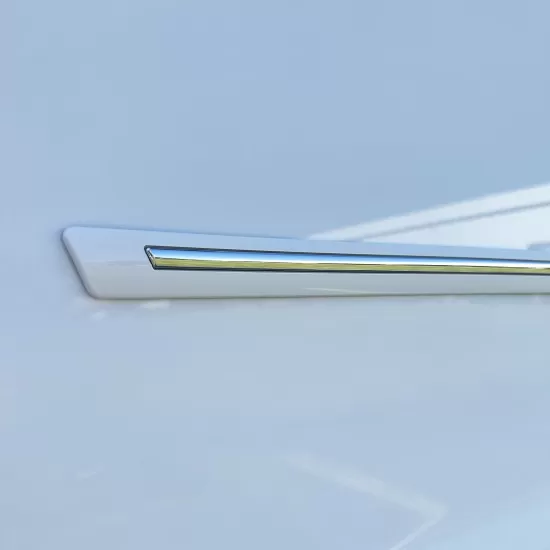 Painted Molding with Chrome Insert : Infiniti QX60 Painted